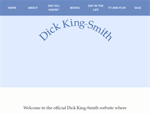 Tablet Screenshot of dickkingsmith.com